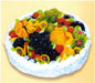 Праздничный торт "Корзина фруктов"