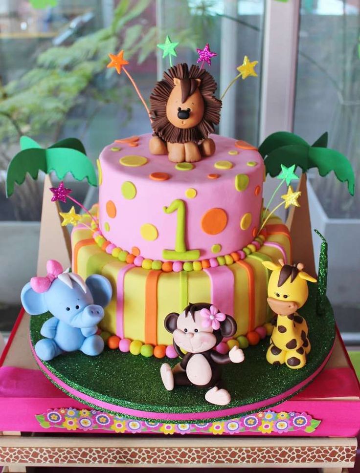 Торт для девочки 3 годика на день рождения фото